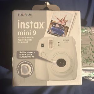 Fuji Film instax mini 9 polaroid camera